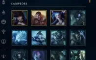 Conta League of Legends Full Acesso 47 Skins - Kayle Juiza