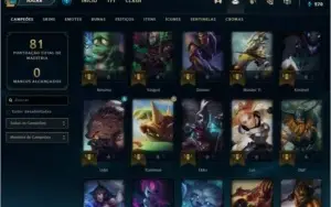 CONTA SMURF LOL