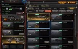 6 VIP'S VARIAS M.N E VARIAS ARMAS OURO, CORONEL