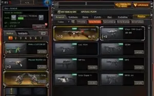 6 VIP'S VARIAS M.N E VARIAS ARMAS OURO, CORONEL