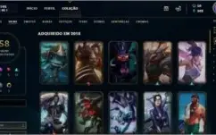 Conta Diamante 5, faltando 15 champs, sem punição