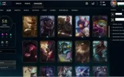 Conta Diamante 5, faltando 15 champs, sem punição
