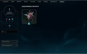 Conta League of Legends BR PLAT 4