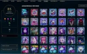Conta League of Legends BR PLAT 4