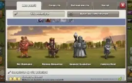 Conta Clash of Clans cv9