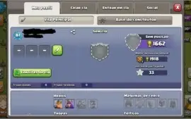 Conta Clash of Clans cv9