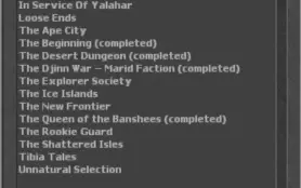 Vendendo conta com 4 chars TIBIA, mundo Honera (NON-PVP)
