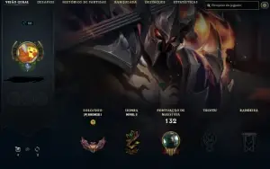 Conta LOL Bronze 1 MD5 c/ 28 Skins.