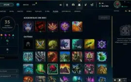 Conta Lol - Diamante 4, 64% De Wr(E-Mail Não Confirmado)