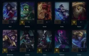 conta lol 17k de rp