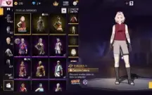 👑 Conta Ff Antiga Lvl 65 | Foco Principal Roupas Femininas