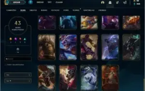 Conta prata 1 com 71% de win rate