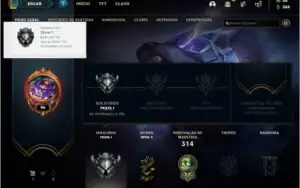Conta prata 1 com 71% de win rate
