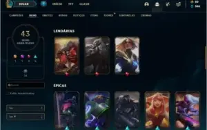 Conta prata 1 com 71% de win rate