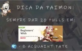 Genshin Impact - Conta AR 7 para Reroll