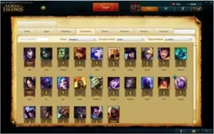 CONTA UNRANKED +26 CHAMPIONS +7 ICONES +2 PAGRUNAS COMPLETAS
