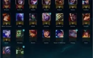 Conta prata 2 - 23 campeões - 2 skins