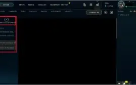 Conta de lol platina IV // 14K de EA