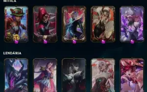 Conta League of Legends / Ahri Lenda Imortalizada