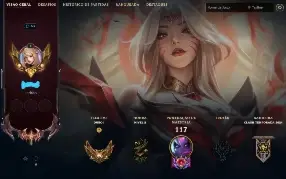 Conta League of Legends / Ahri Lenda Imortalizada