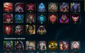 Conta League of Legends / Ahri Lenda Imortalizada