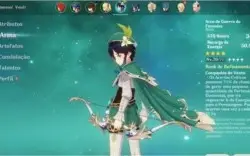 GENSHIN IMPACT DILUC LVL 80 + 2 VENTI LVL 70 AR 41
