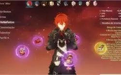 GENSHIN IMPACT DILUC LVL 80 + 2 VENTI LVL 70 AR 41