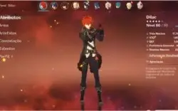 GENSHIN IMPACT DILUC LVL 80 + 2 VENTI LVL 70 AR 41