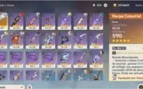Ganyu + Harpa Celestial + Ayaka + Diluc + Qiqi