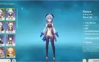 Ganyu + Harpa Celestial + Ayaka + Diluc + Qiqi