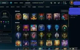 CONTA NVL 122, Diamante IV, 53 CHAMPS E 13 SKINS POR R$60,00