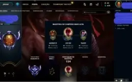 CONTA NVL 122, Diamante IV, 53 CHAMPS E 13 SKINS POR R$60,00