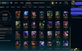 CONTA NVL 122, Diamante IV, 53 CHAMPS E 13 SKINS POR R$60,00