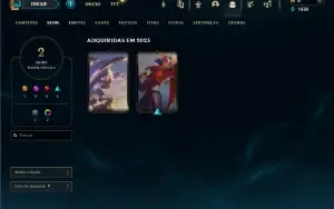 Conta Smurf League of Legends