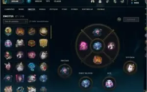Conta LOL platina