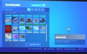CONTA DE FORTNITE temp 7,8 c/JOGADORA DE FUTEBOL