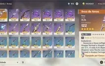 AR19 - Ganyu + Arco de Amos + Keqing