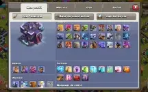 Centro de vila 15 diversas skins de heróis Supercell 🆔