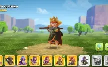 Centro de vila 15 diversas skins de heróis Supercell 🆔