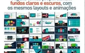 32.000 Slides Comerciais Pró Editáveis + Mockups Power Point