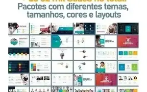 32.000 Slides Comerciais Pró Editáveis + Mockups Power Point