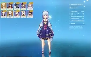 KAMISATO AYAKA 5 ★ | AR 10 ❄️