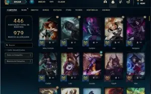 Conta prata 3 com TODOS os champs e 339 Skins + 4 Prestigios
