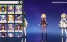 Conta genshin Diluc+Venti+Mona