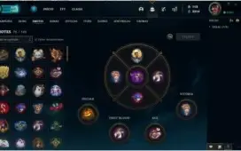 Conta Lol prata 3, 113 skins, quase todos os campeões.