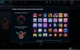 Conta Lol prata 3, 113 skins, quase todos os campeões.