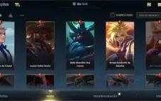 Conta Wild Rift 85 skins