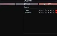 Valorant Cheat apenas ESP