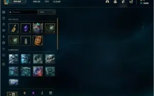 Conta League of Legends de 2017, bom MMR.