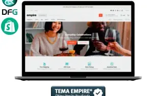 Tema Empire Shopify Atualizado + Chave de Ativaçao